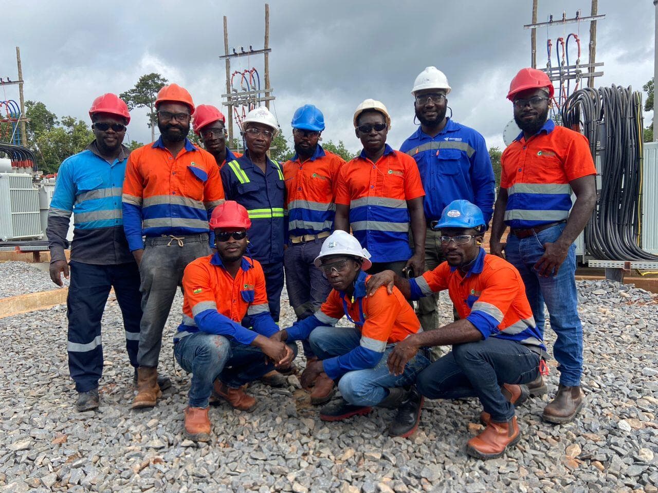 Germatek field team on site